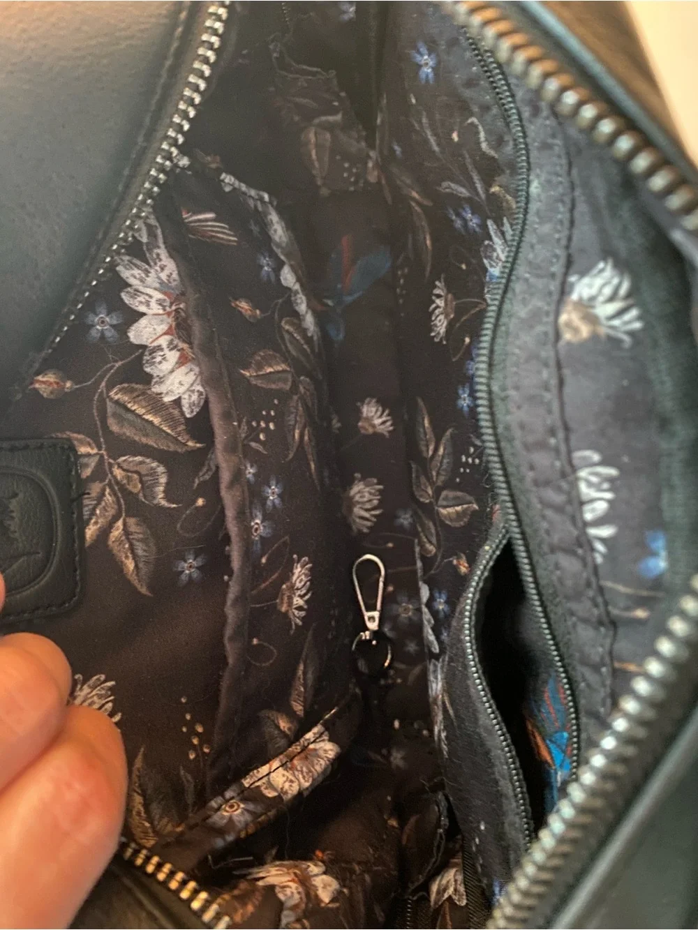 Poppy Leather Toddler Diaper Purse